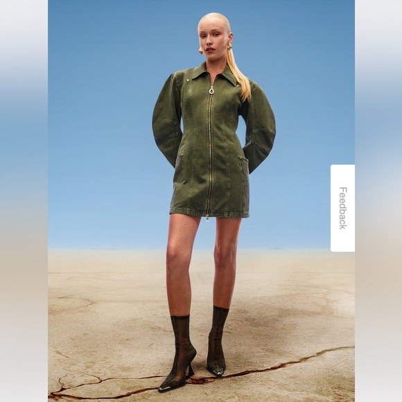 Gap × Cult Gaia Barrel Mini Dress - Picture 8 of 8